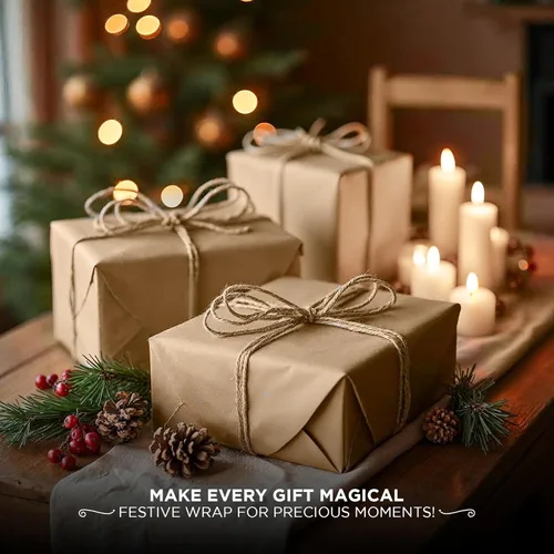 Miniatura 5 de Sanzix - 150 hojas de papel de seda kraft a granel de 14x20 pulgadas - Papel de regalo marrón para bolsas de regalo, boda, cumpleaños y Papel kraft