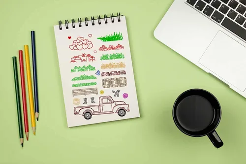 Miniatura 3 de Hying Sellos transparentes y troqueles de corte para hacer tarjetas y decoraciones de álbumes de fotos, regalos, flores, sellos de goma Estilo 3