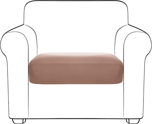 Miniatura 39 de Yates Home Funda de cojín de piel sintética para sofá, impermeable, elástica, para asiento de caravana, sofá biplaza, protector de muebles, funda