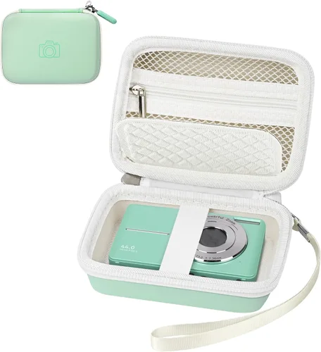 Miniatura 9 de Funda para cámara digital compatible con Canon G7X, SX 740, Camkory FHD 1080P, Kodak FZ55-BK, FZ45-BK Funda para cámara digital compacta, pequeña