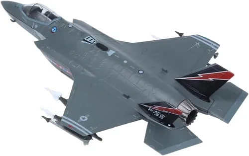Miniatura 3 de F-35A Lightning Ⅱ Fighter Jet Model-1/72 Lockheed Martin AF-01 Steath Metal Modelos de aviones para coleccionista, entusiasta de la aviación
