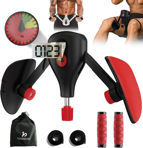 Entrenador de muslos Pro de 0 a 77 libras de resistencia ajustable, ejercitador Kegel interior del muslo y suelo pélvico con asas de entrenamiento