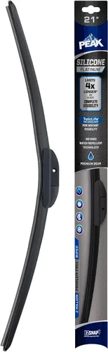 Miniatura 9 de PEAK Silicone Platinum - Limpiaparabrisas delantero de 13 pulgadas, limpiaparabrisas de repuesto con conector universal, paquete de 1 unidad
