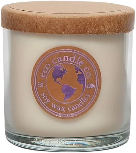 Miniatura 34 de Eco Candle Co. Vela Reciclada, Gardenia y Guayaba, 6 oz. – Aromas de Gardenia, Jazmín, Guayaba y Verdes Tropicales – 100% Cera de Soja, Sin Plomo