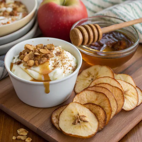 Miniatura 5 de Seneca Chips de manzana de caramelo Hecho de manzanas frescas 100% manzanas rojas deliciosas Huertos de Yakima Valley Perfección de manzana