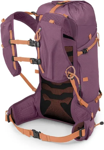 Miniatura 7 de Osprey Tempest Velocity - Mochila de senderismo para mujer, 20L, color pashmina/melón, WM/L