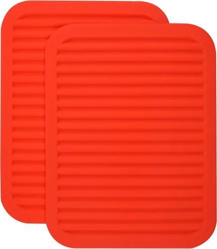 Miniatura 9 de Salvamanteles de silicona para ollas calientes y sartenes, almohadillas calientes para cocina, salvamanteles versátiles para platos calientes