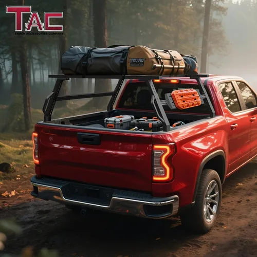 Miniatura 2 de TAC - Estante universal de 5 pies para caja de camioneta, ajustable, se adapta a