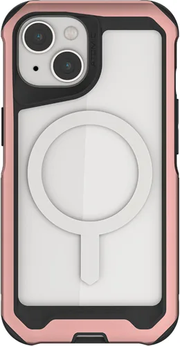 Miniatura 64 de Ghostek Atomic Slim - Funda protectora para iPhone 15 Pro Max, compatible con accesorios MagSafe, marco de metal de aluminio, funda de teléfono