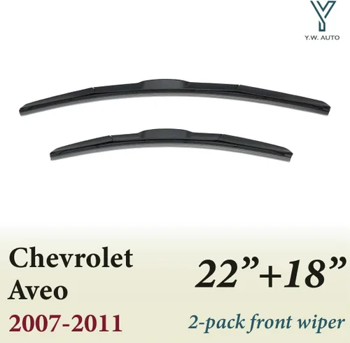 Miniatura 2 de Front Windshield Three-Section Wiper Blade Set 2 Pack for Aveo 07-11 (for Aveo 07-11 22"+18")