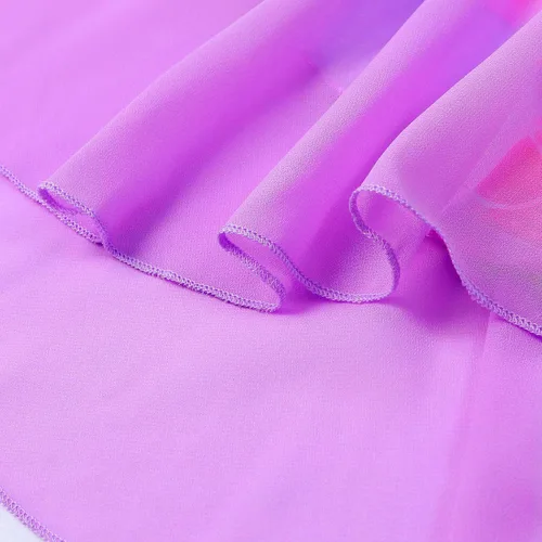 Miniatura 41 de LUOUSE Elegante leotardo de ballet para niñas con falda, mangas con volantes y volantes, perfecto para baile y gimnasia