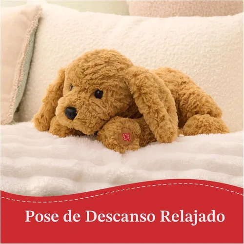 Miniatura 2 de GUND Muttsy Perro de Peluche, Peluche Premium Cachorro Animal de Peluche para Edades 1 en Adelante, Marrón, 14 pulgadas