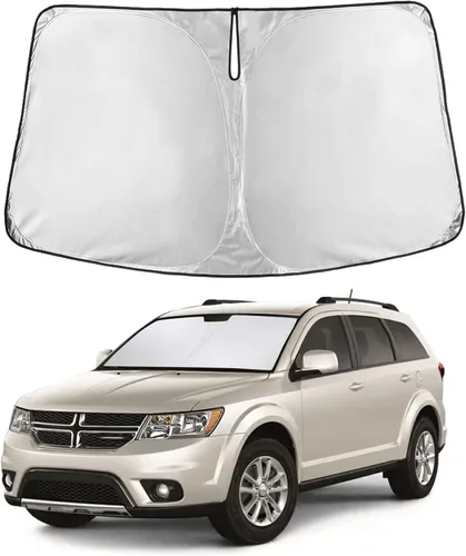 Miniatura 42 de EcoNour Parasol para parabrisas compatible con Hyundai Tucson 2016-2019 2020 2021, visera solar para parabrisas delantero y ventana, bloqueador