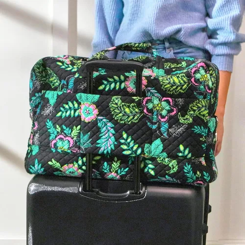 Miniatura 7 de Vera Bradley Bolsa de viaje Grand Weekender de algodón para mujer