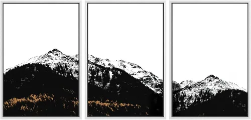 Miniatura 14 de SIGNWIN Lienzo enmarcado para pared, juego de arte de puesta de sol, horizonte, cielo, paisaje, fotografía, arte moderno, paisaje, relajante