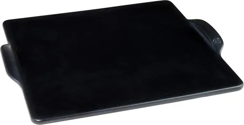 Emile Henry Piedra cuadrada para pizza de 14" x 14" | Carbón vegetal