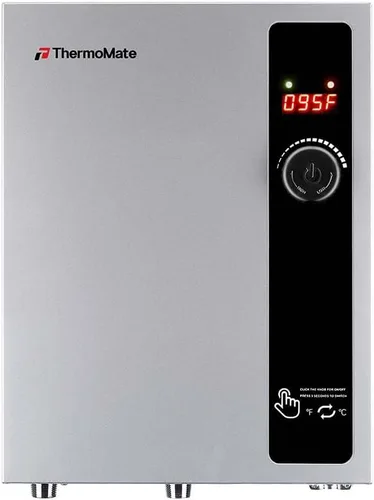 Miniatura 7 de Calentador de agua sin tanque eléctrico 120V, ThermoMate 3500W pequeño bajo demanda, calentador de agua caliente instantáneo con pantalla