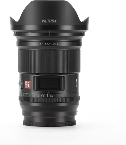 Miniatura 2 de VILTROX Lente de marco completo F1.8 de 0.630 in con montura en L, gran apertura, lente de enfoque automático ultra gran angular, pantalla LCD