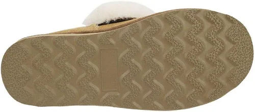 Miniatura 8 de PAMIR Botines de piel de oveja genuina para mujer, botines de espuma viscoelástica para interiores y exteriores, Negro