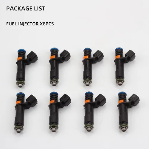 Miniatura 6 de Dasbecan 8 inyectores de combustible de 2 agujeros compatibles con Ford 5.4 L V8 Expedition 2005-2006, F-150 F-250 F-350 2005-2007 Lincoln Navigator