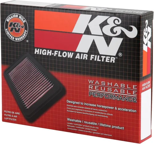 Miniatura 9 de K&N Filtro de aire del motor: Alto rendimiento, Premium, Powersport Filtro de aire: Se adapta a YAMAHA 2002-2009