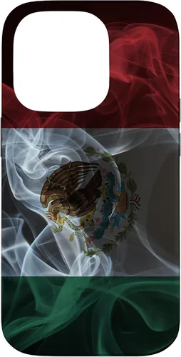 Miniatura 16 de iPhone 11 Smoky Mexico Flag - Funda de orgullo mexicano estilo humo