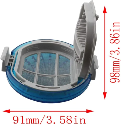 Miniatura 2 de LQ Industrial Filtro de pelusa de malla para lavadora de filtro de pelusa para LG Accesorios originales WT-H750