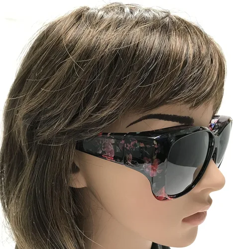 Miniatura 2 de PZ - Gafas de sol polarizadas para mujer para cubrir sobre gafas graduadas con protección UV