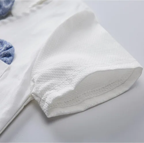 Miniatura 5 de Chaleco blanco para bebé, caballero, camisa blanca, corbatín, esmoquin, overol