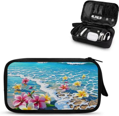 Organizador electrónico de playa Bolsa de accesorios de tecnología Accesorios electrónicos Estuche de transporte Bolsa de almacenamiento para cable