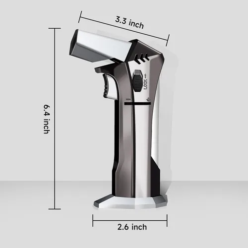 Miniatura 3 de Antorcha de cocina para cocinar con llama ajustable