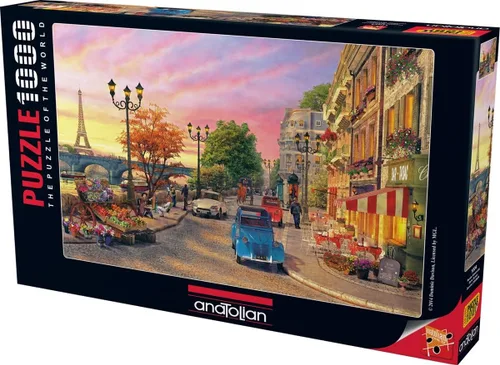 Miniatura 14 de Anatolian Puzzle - Café des Paris, Rompecabezas de 1000 piezas, 1134