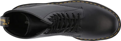 Miniatura 2 de Dr. Martens Botas de trabajo unisex 1460 Originals de 8 ojos, puntera suave, antideslizantes, 6 pulgadas, Grano completo industrial negro.