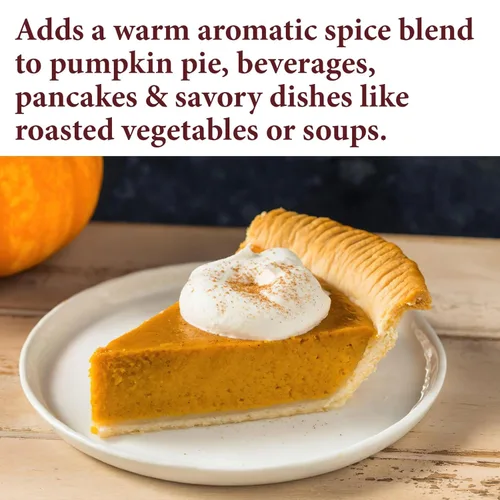 Miniatura 3 de The Spice Way Especias para pastel de calabaza: condimento de 8 onzas incluye canela, jengibre, nuez moscada, clavo y pimienta de Jamaica, perfecto