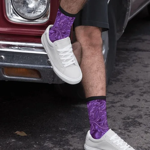 Miniatura 5 de Mouxue Calcetines locos del tubo del equipo de la novedad divertida, calcetines casuales del vestido de las mujeres de los hombres