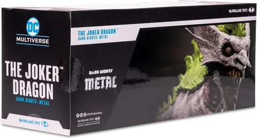 Miniatura 9 de McFarlane Toys DC Multiverse The Joker Dragon Dark Nights Vehículo de acción de metal