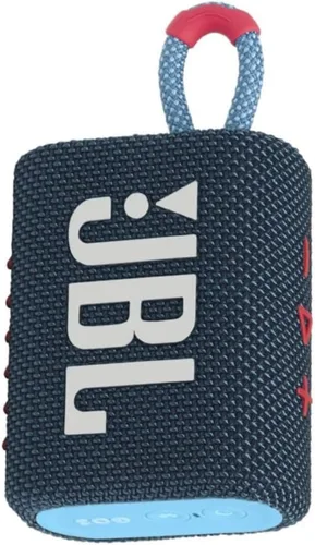 Miniatura 2 de JBL Go 3 Altavoz Bluetooth Portátil Inalámbrico Impermeable IP67 a Prueba de Polvo para Exteriores (Azul Rosa)