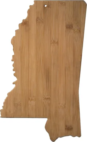 Miniatura 37 de Tabla para cortar y servir modelo Alabama de Totally Bamboo, de bambú 100%, para cocina y entretenimiento, Alabama, Marrón