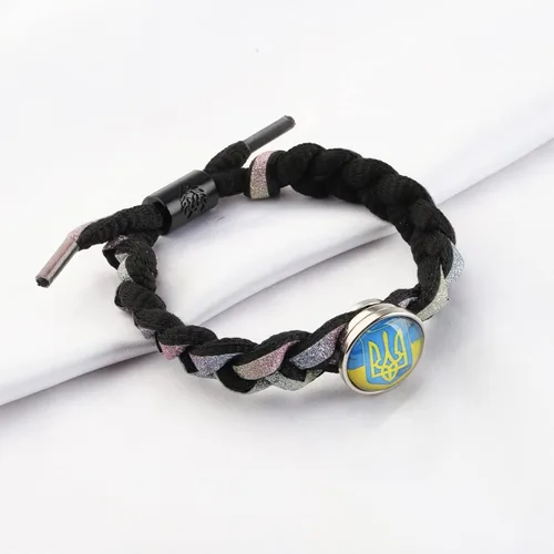 Miniatura 6 de KEYCHIN Collar con símbolo ucraniano, regalo inspirado en Tridente de Ucrania, joyería de recuerdo para amigos y familiares