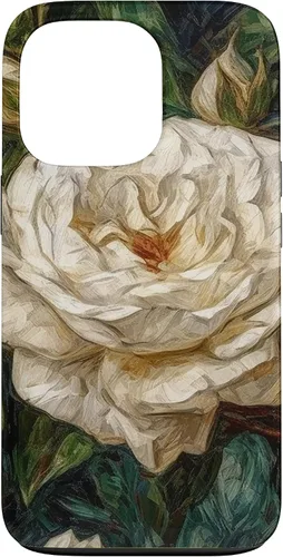 Miniatura 9 de Funda para iPhone 13 Van Gogh Art White Flower White Roses
