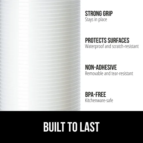 Miniatura 2 de GORILLA GRIP DuraGuard Forro para Estantes, 17.5x20 pulgadas Forros No Adhesivos para Gabinetes de Cocina, Cajones, Estantes, Refrigerador