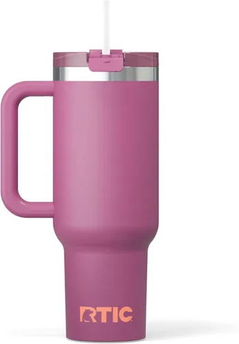 Miniatura 49 de RTIC Vaso Tumbler de Viaje por Carretera de 30 oz con Doble Pared Revestido de Cerámica Aislado Taza Portátil de Café de Viaje de Acero Inoxidable