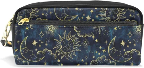 Miniatura 16 de Estuche portátil de gran capacidad con diseño floral de frutas de fresa, bolsa de maquillaje de piel sintética, organizador de maquillaje con asa