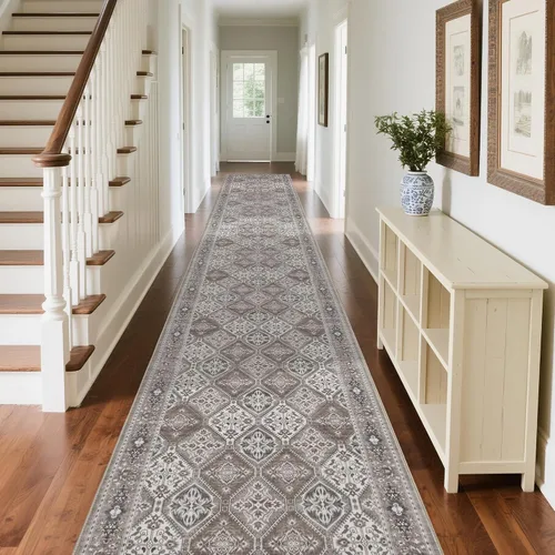 Miniatura 75 de Alfombra de Pasillo Lavable 3x10: Corredores Largos Antideslizantes para Pasillo - Alfombra Ultradelgada para Piso Interior para Cocina Entrada