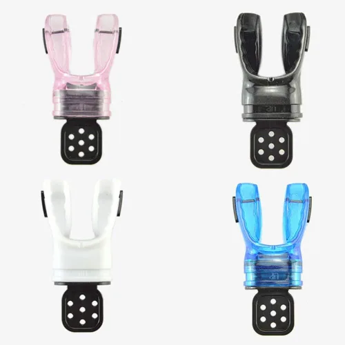 Miniatura 8 de Tookie Denpetec - Boquilla de buceo, boquilla de buceo, equipo práctico, mordida de silicona, moldeable, buceo, regulador con envoltura de corbata