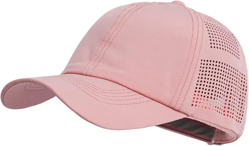 Gorra de béisbol de secado rápido para mujer, malla ligera, protección UV para deportes al aire libre, varios colores
