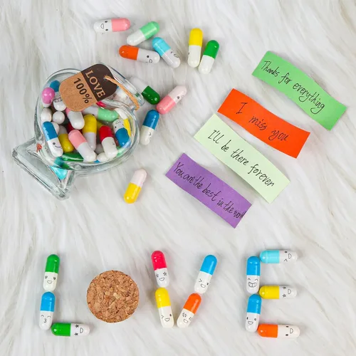 Miniatura 2 de Letras de cápsula con mensaje en una botella, regalo para el día de San Valentín para mujeres, relaciones de larga distancia, regalos para novio
