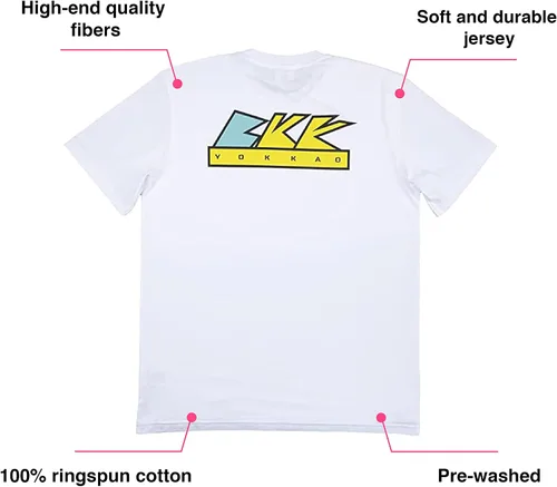 Miniatura 3 de YOKKAO Camisetas de algodón para hombre y mujer