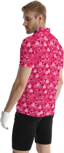 Miniatura 7 de Camisas polo divertidas para hombre de los años 80, camisas de golf de secado rápido que absorben la humedad, divertidas camisas polo de golf