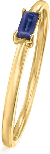Miniatura 3 de RS Pure by Ross-Simons Sapphire-Accented Ring in 14kt Yellow Gold